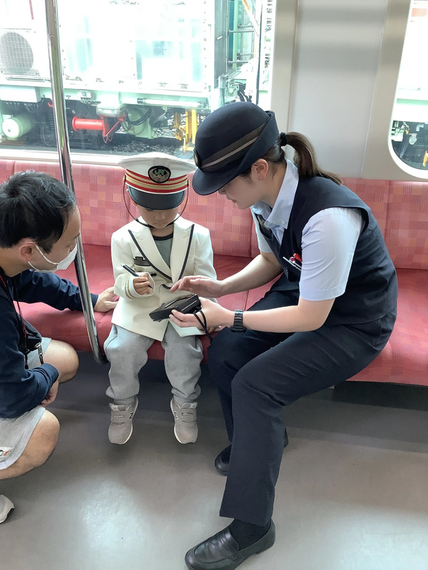 きっぷ発券体験