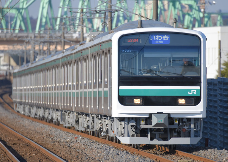 E501系　正面写真①