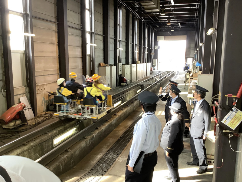 レールスター体験乗車