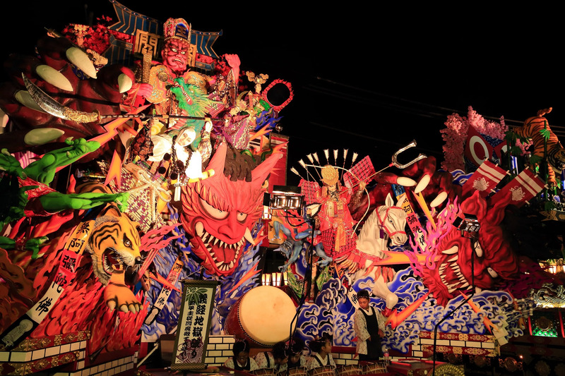 久慈秋まつり風景２