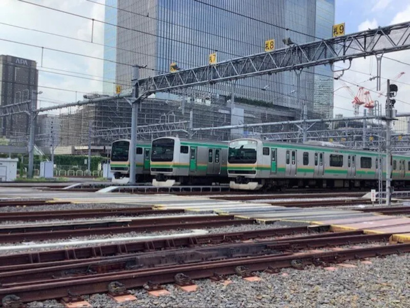 車両基地の様子