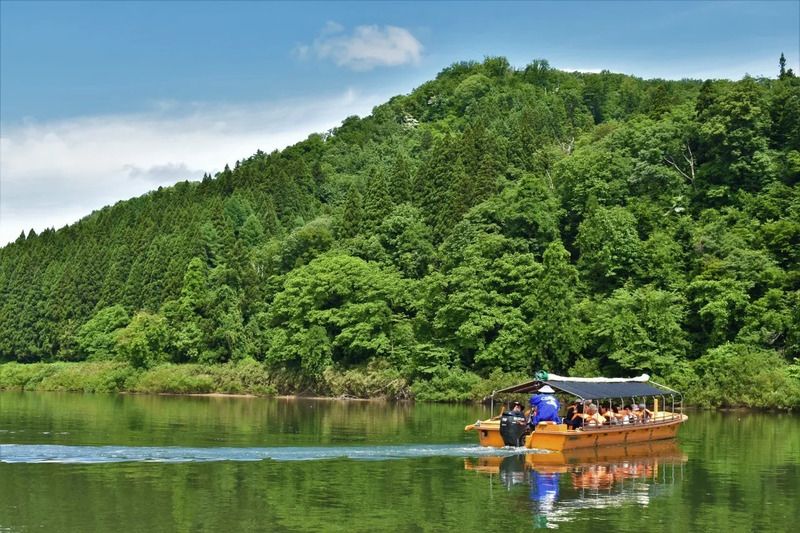 最上峡芭蕉ライン舟下り