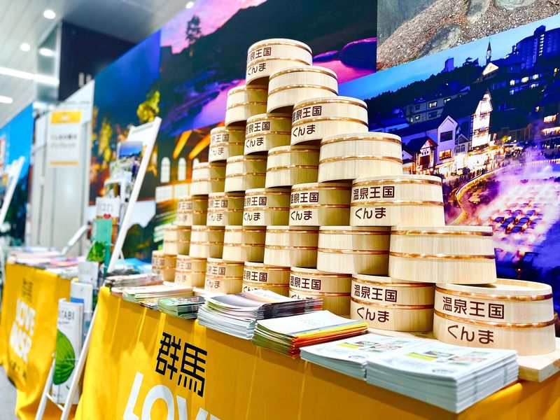 上州ぐんま産直市,桶タワー