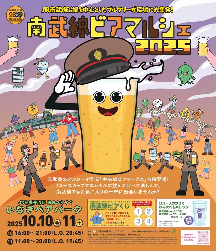 南武線ビアマルシェポスター