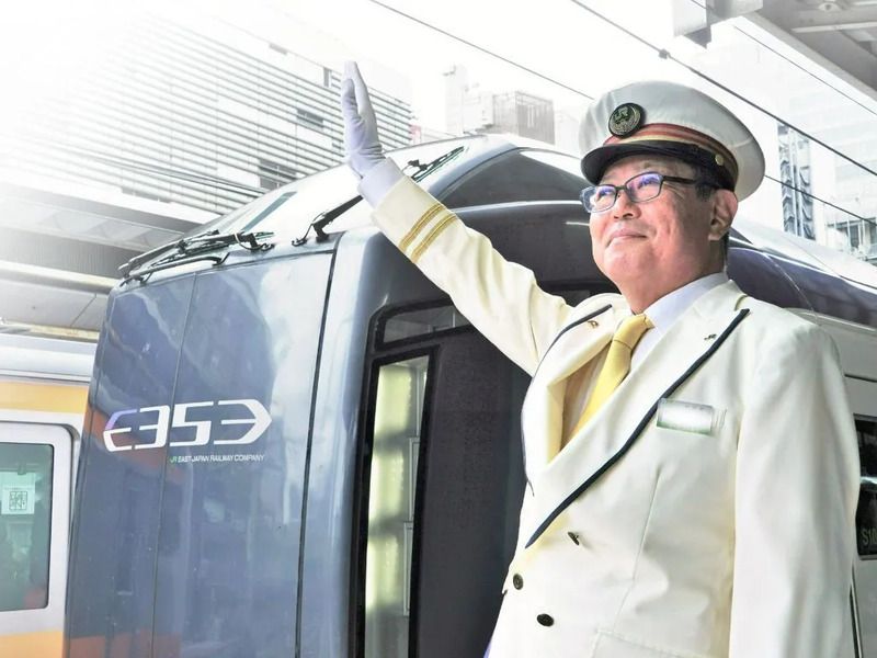 ふるさと納税鉄道体験 出発式