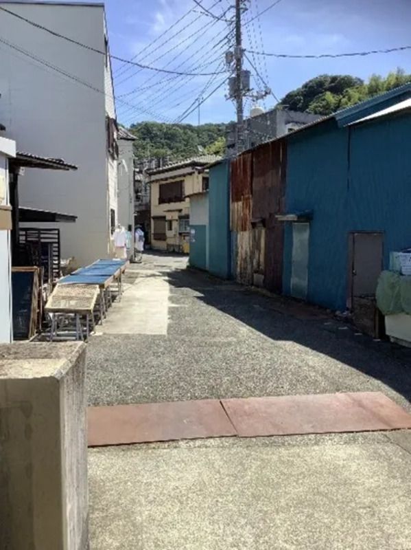 網代地区の町内風景