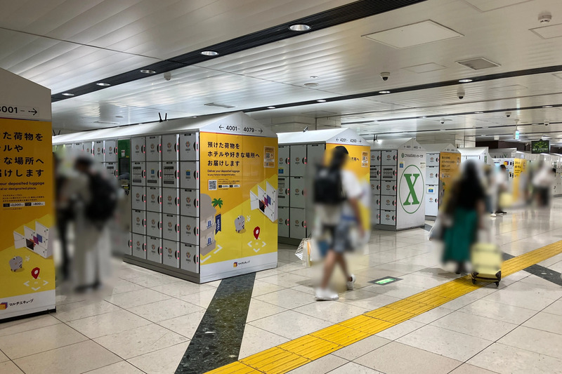 東京駅 南のりかえ広場ロッカー
