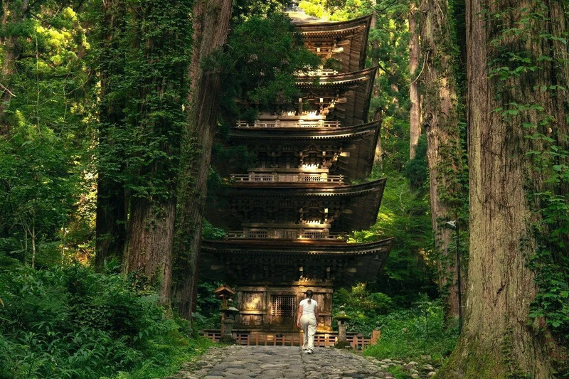 Mt. Haguro Five-Story Pagoda