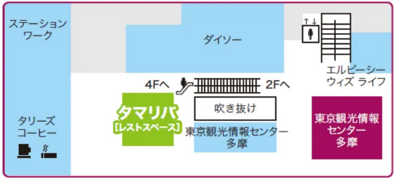 タマリバへのアクセス画像