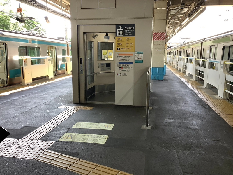 京浜東北線大船駅エレベーター