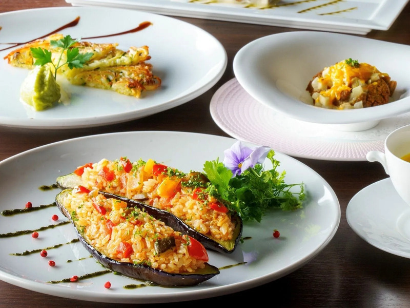 南伊豆の食材をふんだんに使用したヘルシーディナー