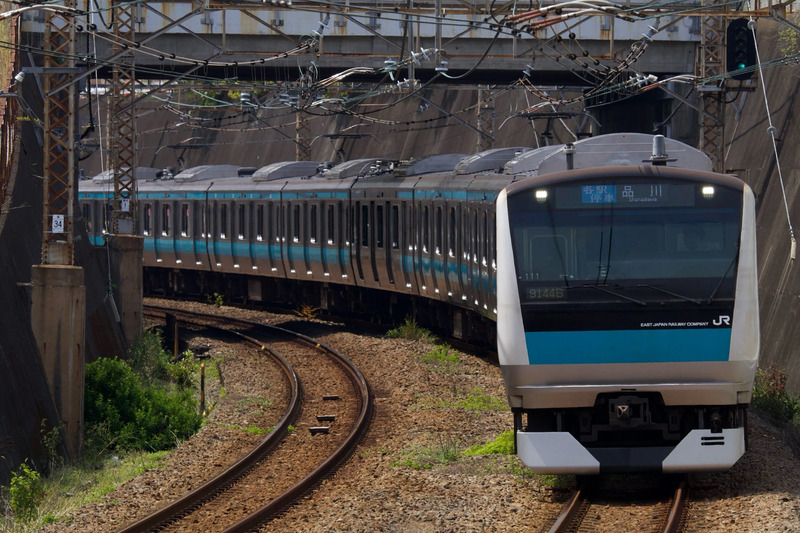 洋光台駅を走るJR根岸線
