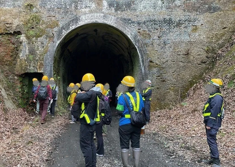常磐線旧線隧道探検ツアー SL 廃線 廃線ウォーク トンネルツアー 常磐線隧道 隧道 福島