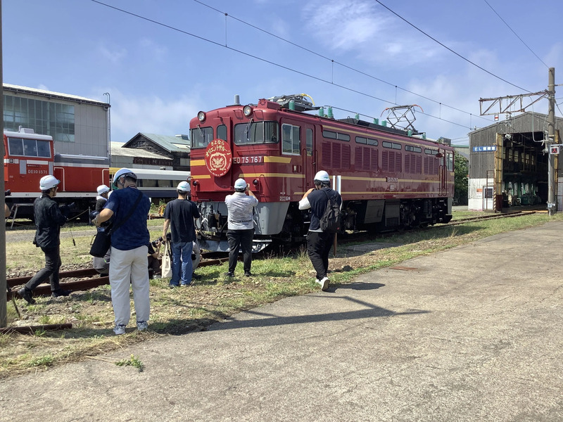 ED75撮影会の様子