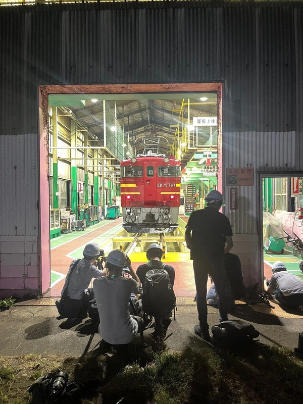 ED75撮影会の様子
