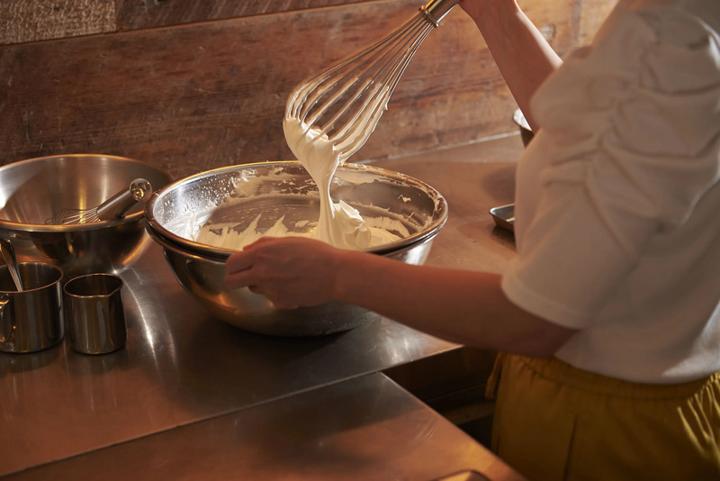 ソイクリーム試作中（イメージ）