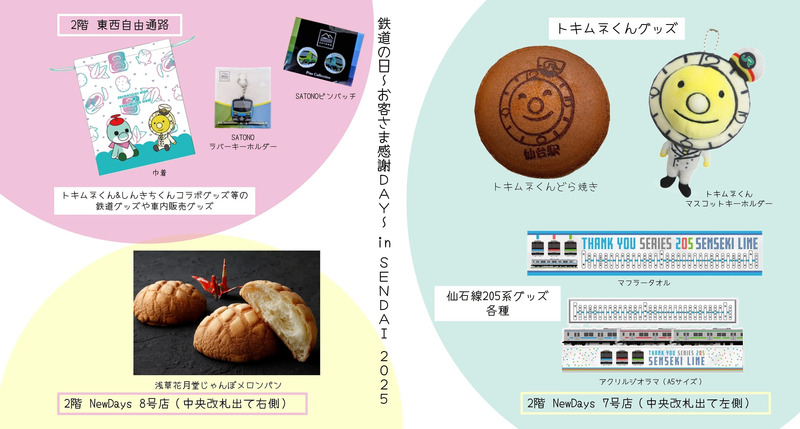 仙台駅 鉄道の日 イベント