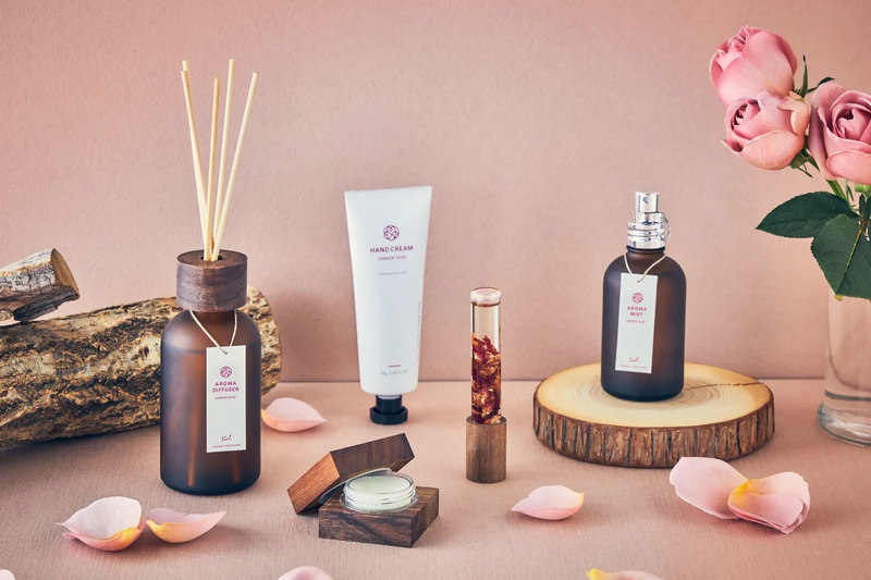 ローズの香りの化粧品、雑貨