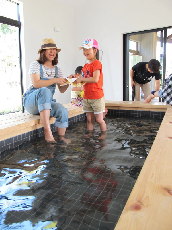 足湯（提供：中之条町観光協会）