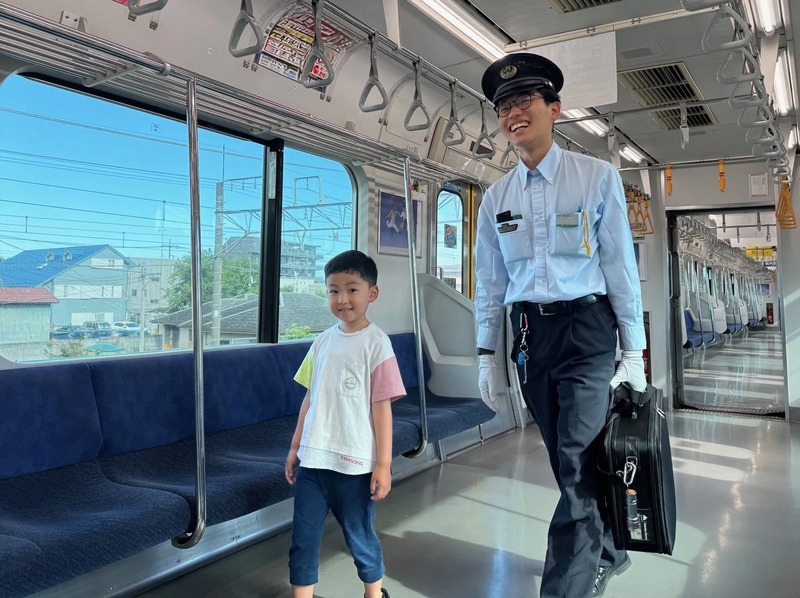 回送列車に乗車