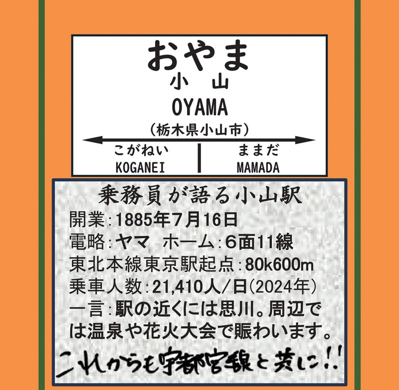 電車カード裏面