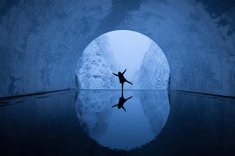 マ・ヤンソン / MADアーキテクツ「Tunnel of Light」 （大地の芸術祭作品）