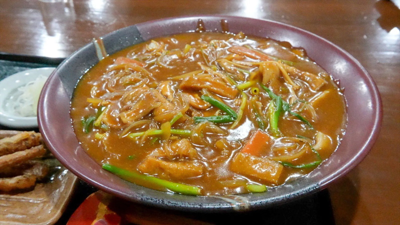 常連さんに人気の「かれ〜うどん」