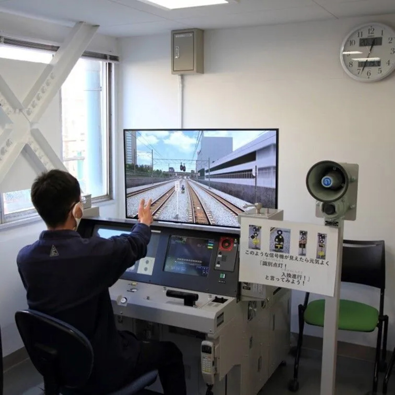 運転シミュレータ体験