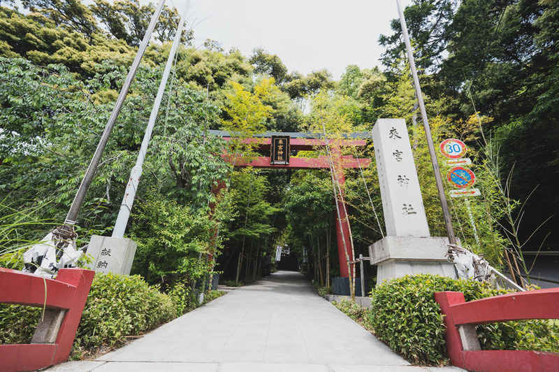 來宮神社大鳥居