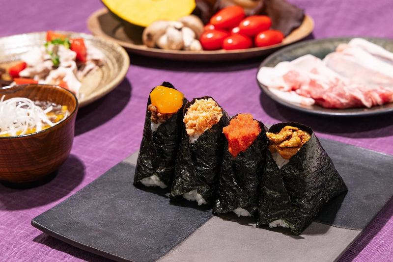 関川村のお米を使った女将さん自慢のおにぎり/よねくらりょうさん提供写真