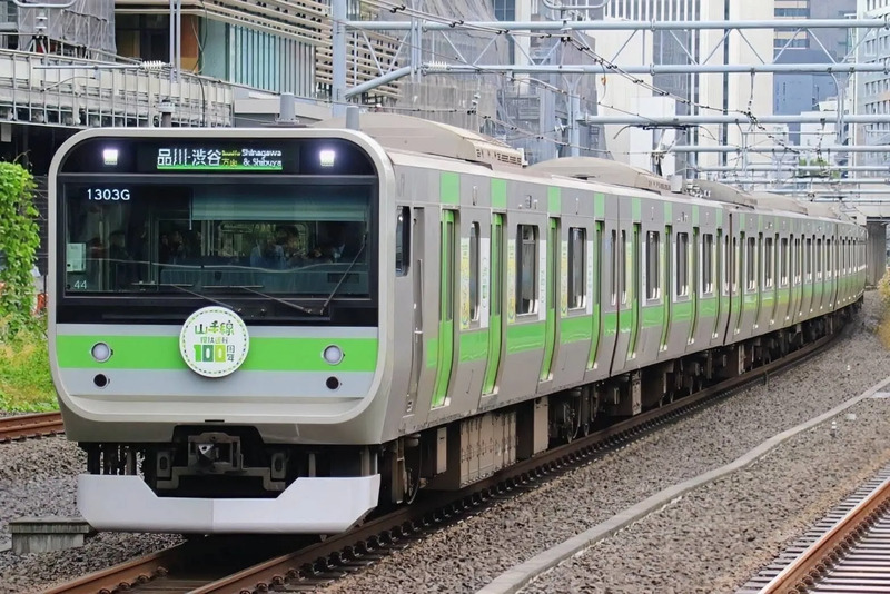 山手線環状運転100周年記念「東京まるっと山手線」の走行イメージ