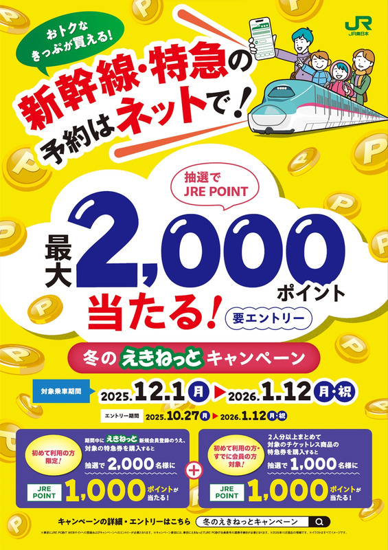 冬のえきねっとCP