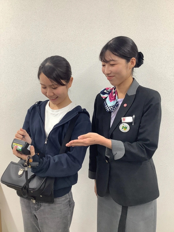 グリーンアテンダント体験