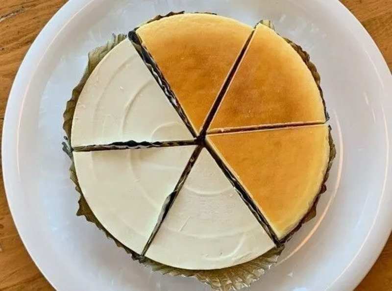 クリームチーズケーキ・レアチーズケーキ6ピース詰合せ（チロル）