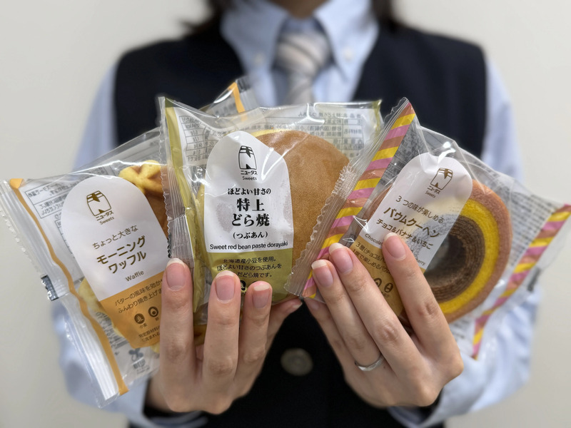 NewDaysオリジナルブランド『ニュータス』のスイーツ