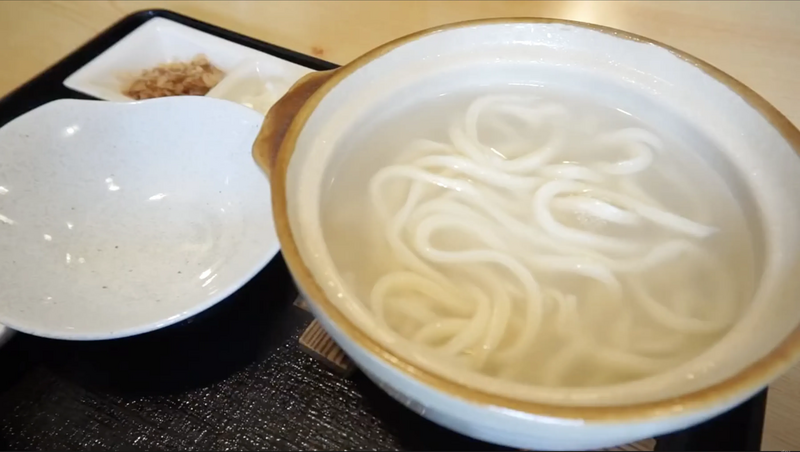 「田舎うどん わたなべ」のずりあげうどん