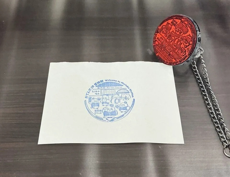 盛岡駅,駅スタンプ,新幹線とりっぷ,盛岡駅 駅スタンプ