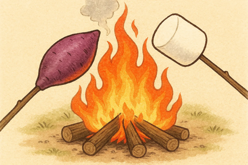 ▲焼き芋・マシュマロイメージ