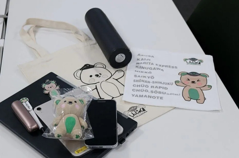 しんじゅくまのグッズ一覧写真