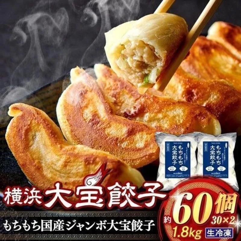 横浜大宝餃子 もちもち肉汁 ジャンボ餃子 