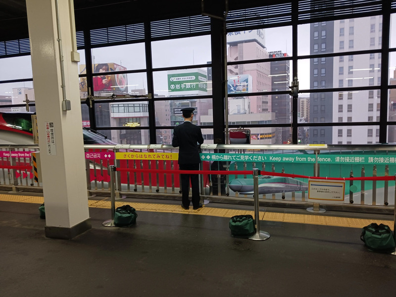 はやぶさ・こまち連結の様子