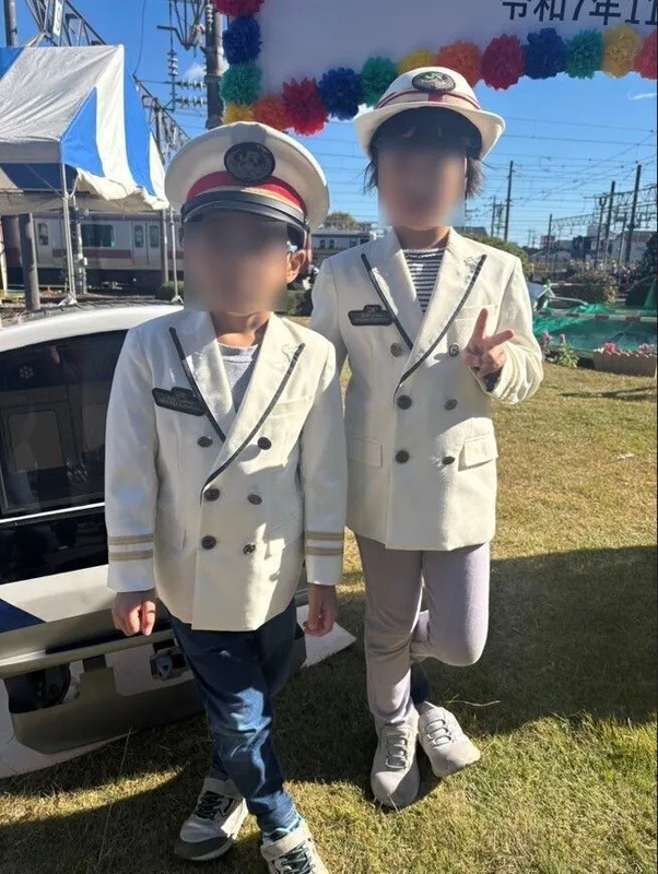 こども駅長制服