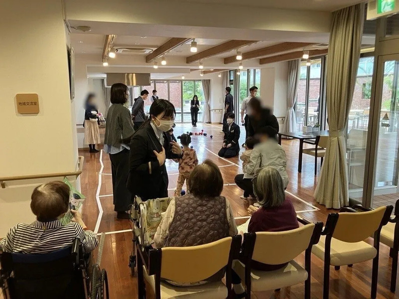 ボッチャ体験会@コトニアガーデン新川崎