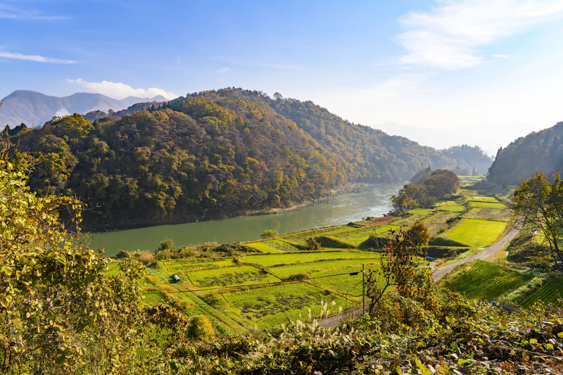 おいこっと車窓からの長野県の風景