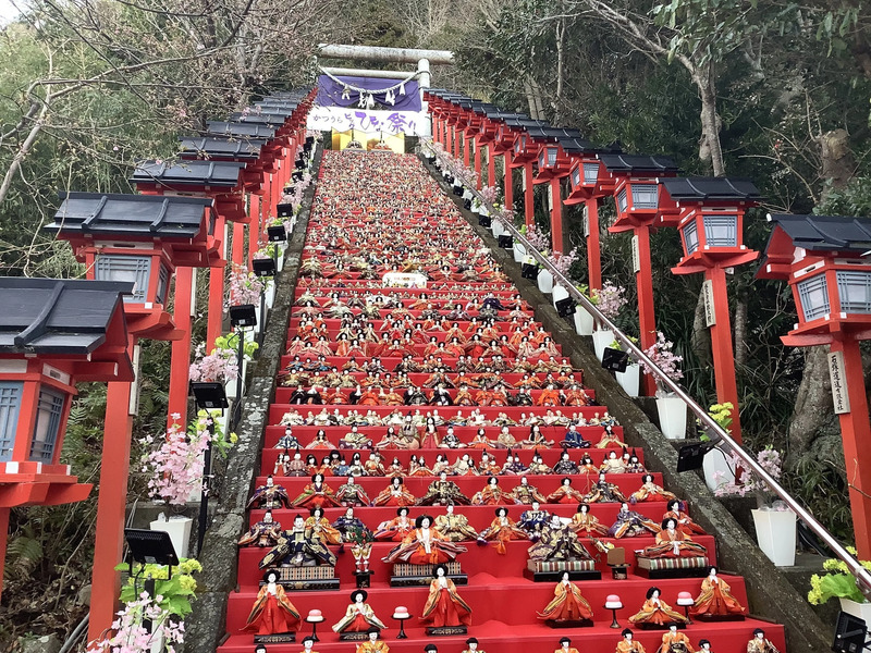 遠見岬神社の展示イメージ ※2025年のものです。