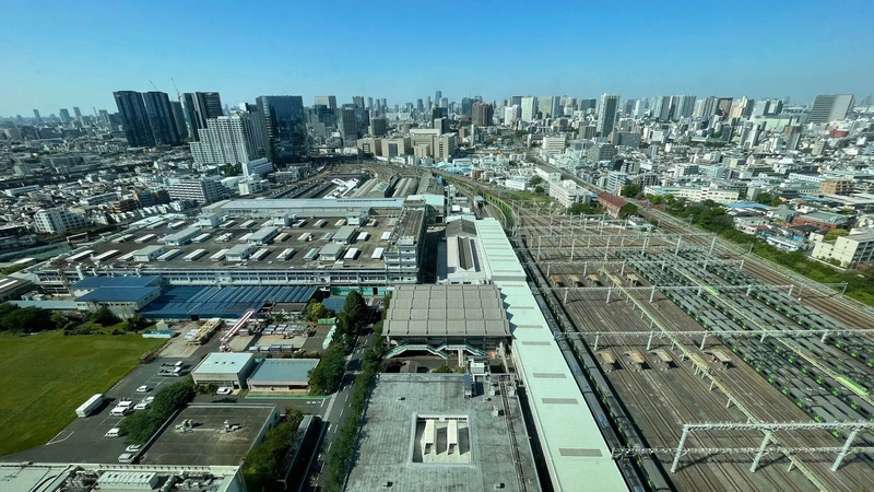 東京総合車両センター壮観