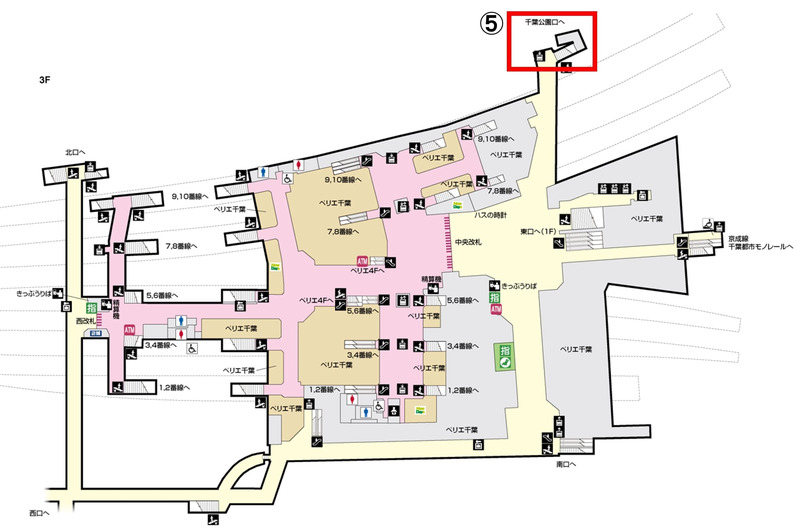 千葉駅千葉公園口