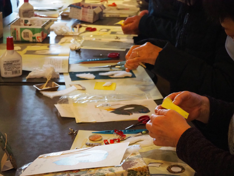 押絵づくり体験