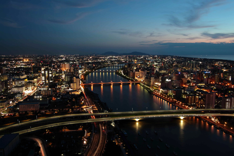 「日本夜景遺産」にも選定された夜景（画像提供：ホテル日航新潟)