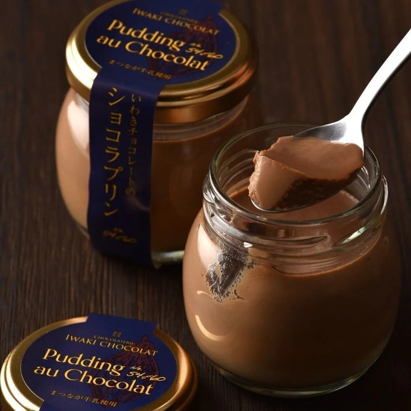 いわきチョコレートのショコラプリン
